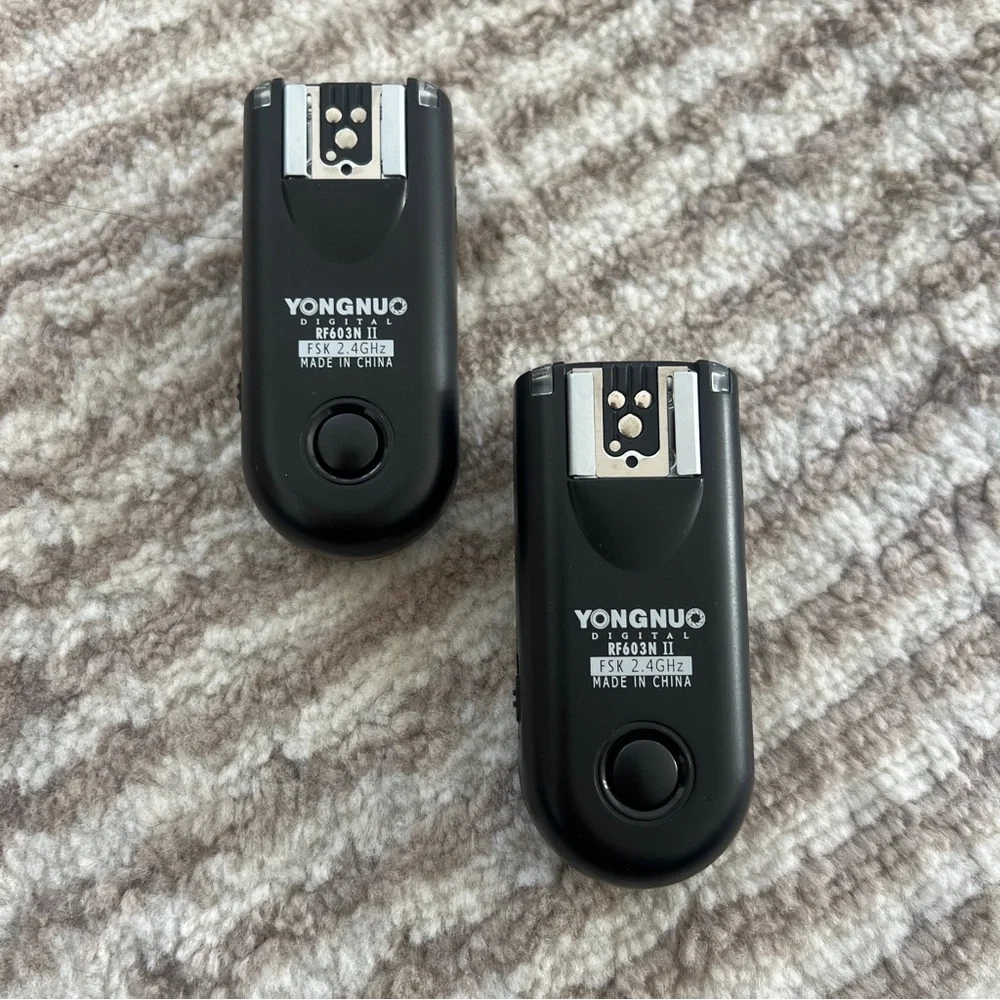 Yongnuo Professional Flash Trigger Rf-603 Ii